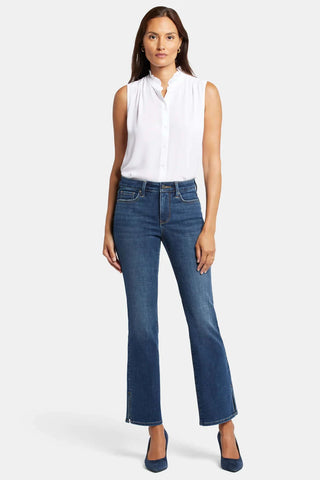 Barbara Bootcut Jeans With Side Slits