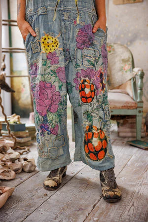 Night Garden Benjamin Wide Leg Overalls