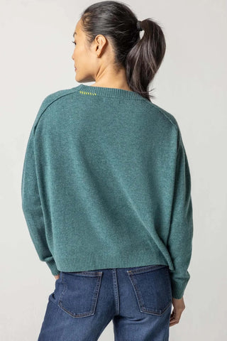 Oversized Saddle Sleeve Sweater