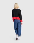 Vista Block Sweater