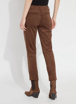 Brie Suede Ankle Trouser