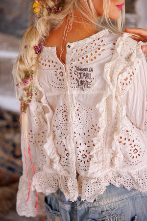 Hermione Eyelet Blouse