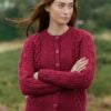 Tramore Button Crew Neck Cardigan