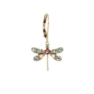 Crystal Dragonfly Earrings