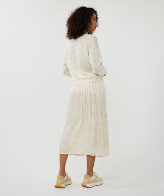Plisse Changeant Skirt