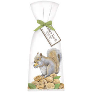 Walnut Squirrel Single Towel