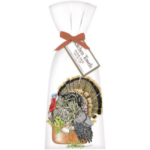 Turkey Pot Flour Sack Towel