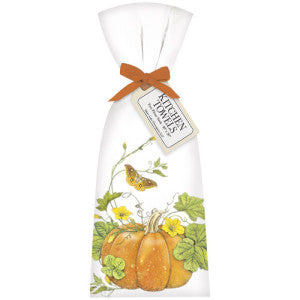 Pumpkin Moth Flour Sack Towel