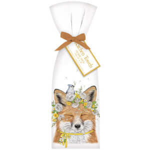 Dandelion Fox Single Towel