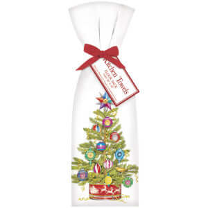 Christmas Tree Tin Flour Sack Towel