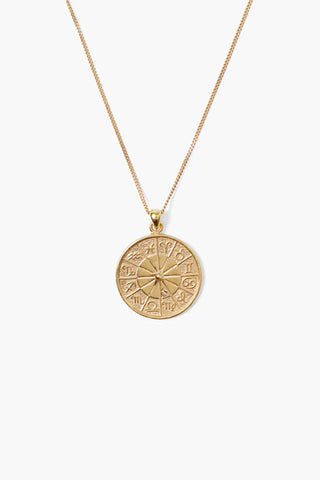 Chan Luu Zodiac Coin Necklace