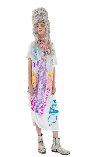 Sacred Heart Graffiti T Dress