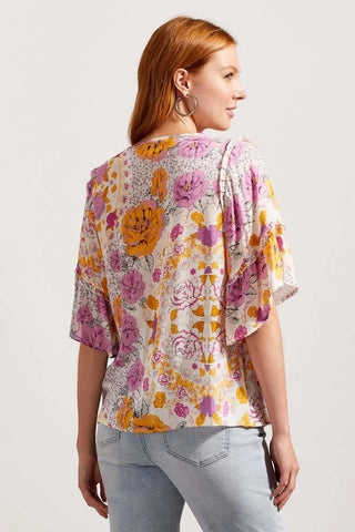 Frilled Sleeve Blouse