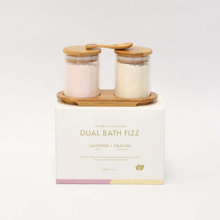 Dual Bath Fizz Set (Lavender / Orange)