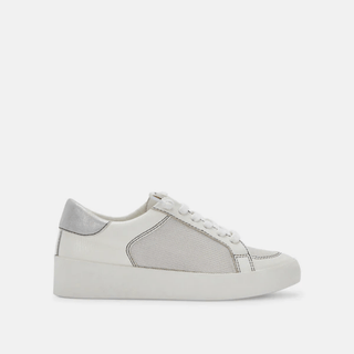 Ledger Leather Sneakers - White