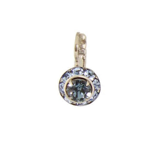 Austrian Crystal Disc Earrings